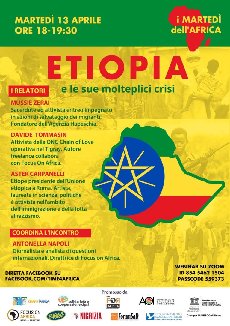 Tigray Etiopia - Webinar Focus on Africa & Time For Africa