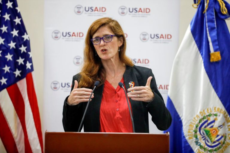 Samantha Power, administrator of the United States Agency for International Development