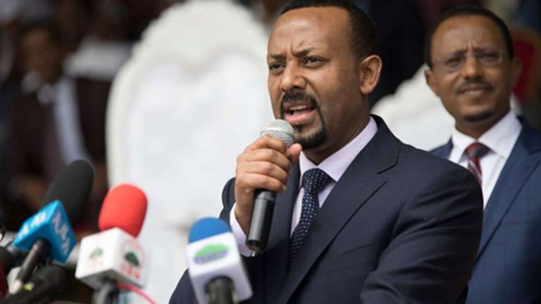 Il primo ministro etiope Abiy Ahmed. Addis Abeba ha esortato i membri del Consiglio per i diritti umani delle Nazioni Unite a respingere una proposta dell'UE per discutere la situazione dei diritti in Etiopia.