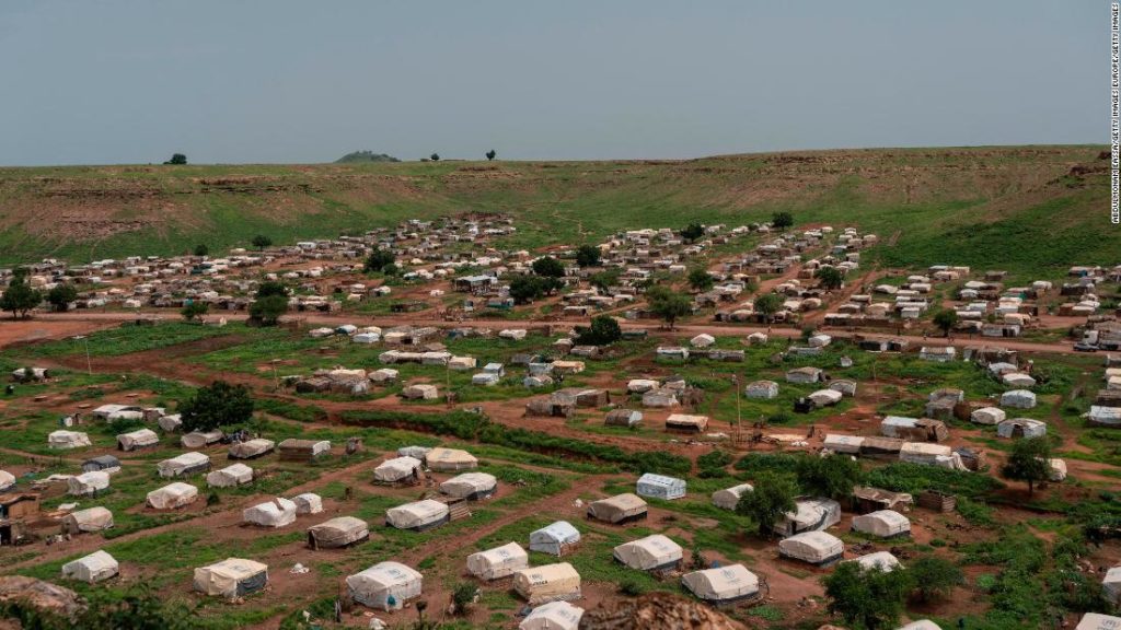  Un campo profughi a Um Rakuba, in Sudan, nella foto ad agosto. Secondo le Nazioni Unite, più di 50.000 etiopi sono fuggiti in Sudan dall'inizio del conflitto nel Tigray alla fine del 2020.