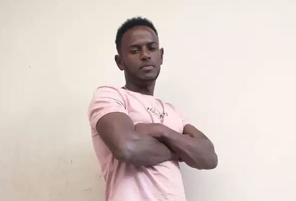 Gebregziabher Gebremeskel, 24 anni, è morto poche settimane dopo il suo rilascio dalla prigione di Mizan Teferi a sud-ovest di Addis Abeba. Album di famiglia/Dispensa tramite REUTERS