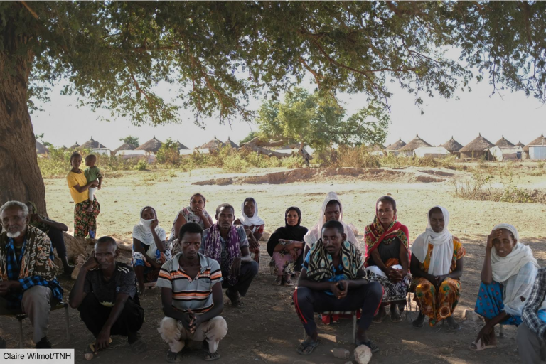 Migliaia di rifugiati Qemant trovano rifugio a Gedaref, nel Sudan orientale. Tra le segnalazioni di continui abusi da parte delle forze eritree, molti sono troppo spaventati per tornare in Etiopia.