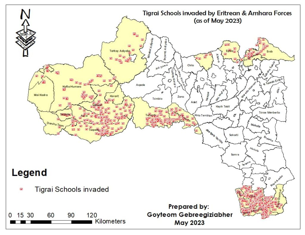 Scuole inaccessibili in Tigray occupate dalle forze amhara ed eritree - Etiopia