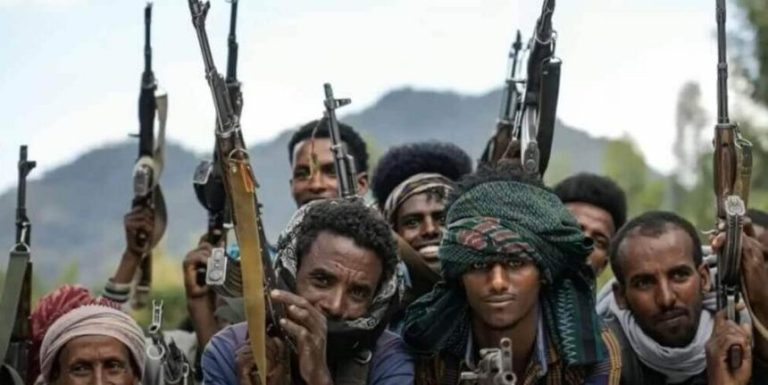 Milizia Fano, Amhara, Etiopia