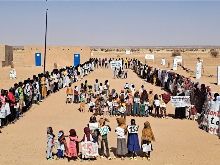 Protesta pacifica al centro umanitario di Agadez, Niger, 150 giorno e le tessere alimentari come ricatto UNHCR